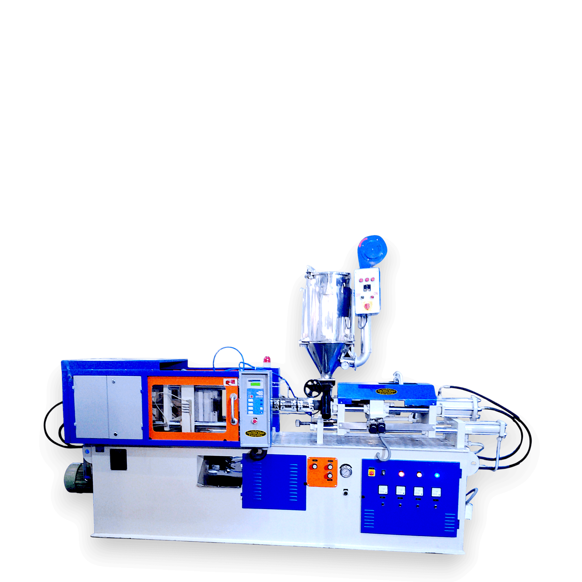 Horizontal Plastic Injection Moulding Machine P.L.C - 120gram P.L.C (mini micro)